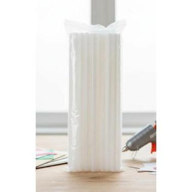 Imagem de Bastão Cola Quente 11mm Branco 1kg: Alta Aderência Profissio - Congrat