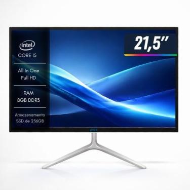 Imagem de Computador All in One 21.5 Intel i5 PC Completo Desktop Compacto Aitek