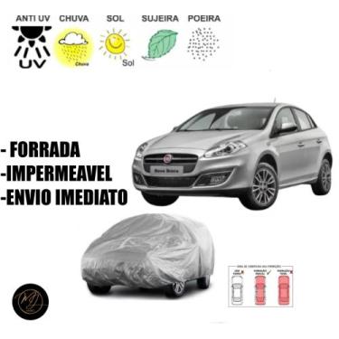 Imagem de Capa Automotiva para cobrir Carro FIAT BRAVO FORRADA G - Impermeável e