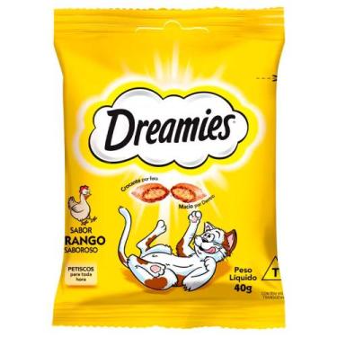 Imagem de Petisco Dreamies Frango Para Gatos Adultos 40g - MARS