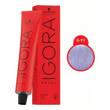 Imagem de Coloração Igora Royal 0-11 Tom de Mistura Cinza 60g - Schwarzkopf Prof