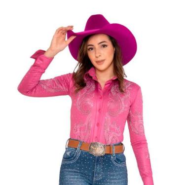 Imagem de Body Cirre com Strass Lucy Country City Lançamento Original, Vermelho,