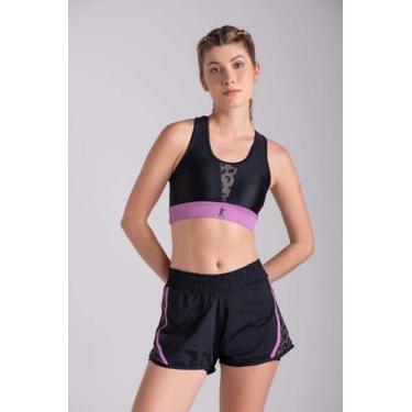 Imagem de Top LARULP Mandaue Avis Essential Preto Onça, P