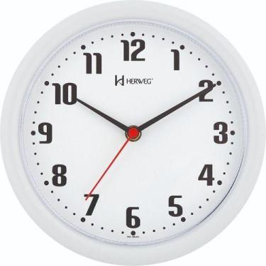 Imagem de Relogio de parede herweg 660039-021 branco
