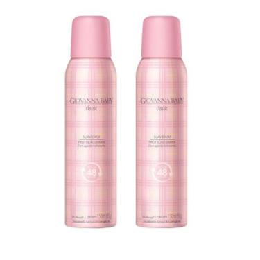 Imagem de Desodorante Aerosol Giovanna Baby Classic 150ml - 2 unidades