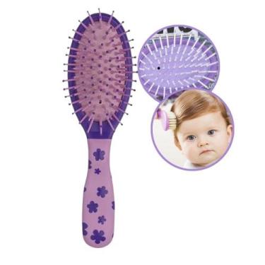Imagem de Escova de Cabelo Infantil Kids Meu Cabelo Arrumadinho Cores Sortidas R