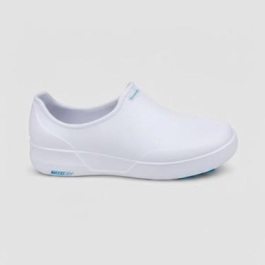 Imagem de Sapato Profissional Enfermagem Cozinha Boa Onda 2309 Maxxi, Branco, 35