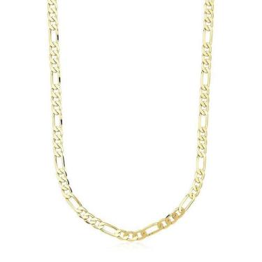 Imagem de Corrente Masculina Grossa Folheada a Ouro 18k - Maise Joias