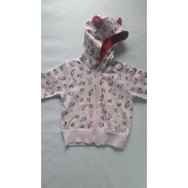 Imagem de Jaqueta bebe infantil menina moletom flanelado Have Fun, m