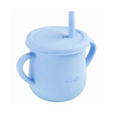 Imagem de Copo de Silicone Azul Pimpolho - Ideal para Bebês