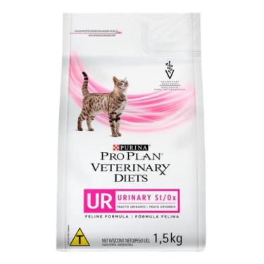 Imagem de Ração Pro Plan Vet Feline Urinario Para Gatos 1,5Kg - Purina