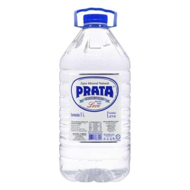 Imagem de Água Mineral Sem Gás Prata 5l