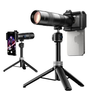 Imagem de Lente Telefoto Zoom Óptico 30x Para Câmera Celular + Tripé - BBACOMERC