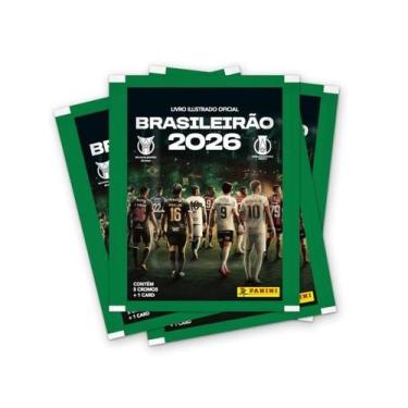 Imagem de 5 Envelopes De Figurinha Brasileirão 2026, Panini