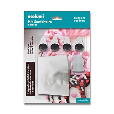 Imagem de Kit Confeiteiro 6 peças 1 UN Ecolumi