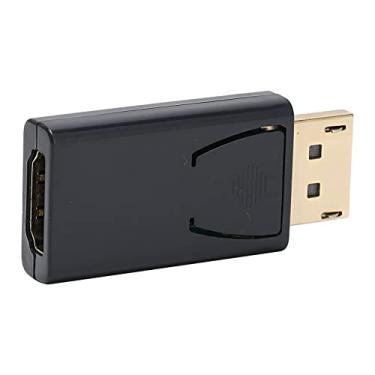 Imagem de Conversor de interface multimídia DP para HD, adaptador 4K DP portátil para laptop para HDTV para monitor