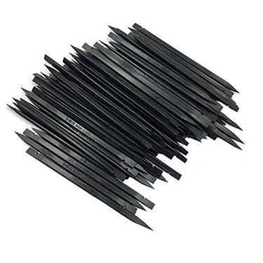 Imagem de Conjunto de 10 ferramentas de reparo de nylon profissional para iPhone, iPad, Pry, Spudger preto, 15 cm, YF, 430, Preto, 50