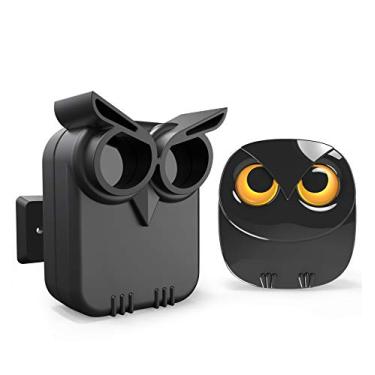 Imagem de Alarme de entrada de garagem, sem fio, longo alcance de 800 m, sensor e detector resistente ao clima, sistema de alerta, monitoramento e proteção de propriedade externa/interna – 1 receptor e 1 sensor