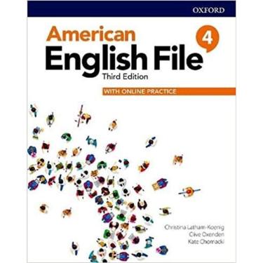 Imagem de American English File 4 - Student Book With Online Practice - Third Edition