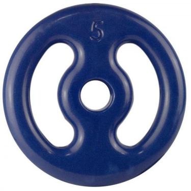 Imagem de Anilha Vazada Emborrachada 5Kg