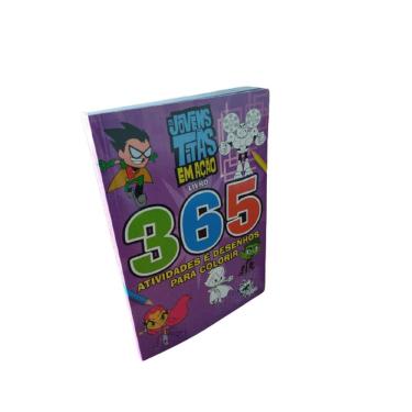 Imagem de Jovens Titans 365 Atividades e Desenhos para Colorir