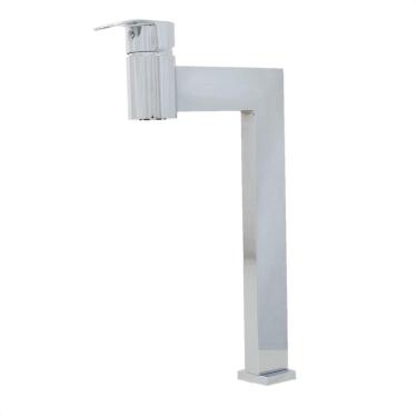 Imagem de Torneira Monocomando de Bancada Lavatório Cuba Latão Cromado