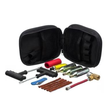Imagem de Reparador De Pneus Kit Viagem para Pneu S/ Camara Moto Carro