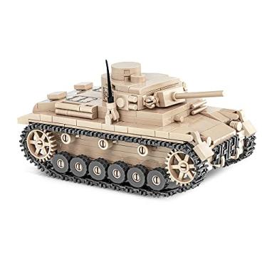Imagem de COBI Blocos de Montar - Tanque Histórico WWII Panzer III Ausf. J. Tank 1:48 - Conjunto de Montagem - Militar - Unissex - Adulto