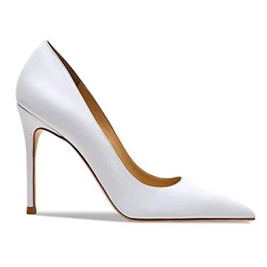 Imagem de Sapatos de salto alto para mulheres, sapatos de salto alto, sapatos confortáveis para escritório, negócios, casual, festa, casamento