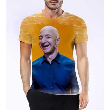 Imagem de Camisa Camiseta Jeff Bezos Magnata Frases Amazon Foco Hd 1 - Estilo Kr