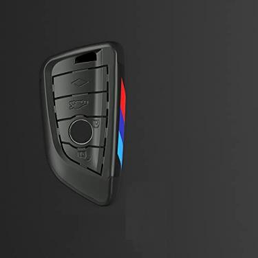 Imagem de CSHU Porta-chaves do carro, capa porta-chaves, porta-chaves, porta-chaves, adequado para BMW X1 X3 X4 X5 F15 X6 F16 G30 Série 7 G11 F48 F39 520 525 f30 118i 218i 320i, cinza 4