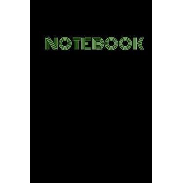 Imagem de Black/Green Notebook: Multipurpose Notebook, Journal, Diary, Sketcher (110 Pages, Blank, 6 x 9)