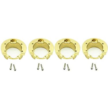 Imagem de 1/10 RC Brass Counterweight Balance Weight Portal Drive Housing for Traxxas