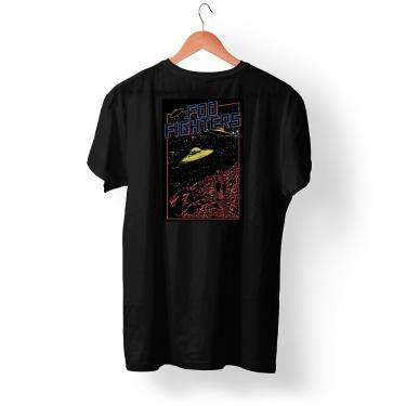 Imagem de Camisa Camiseta Foo Fighters Ovni Cd Cover Algodão Rock