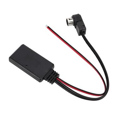 Imagem de Shanrya Cabo adaptador de áudio, cabo auxiliar 5.0 para substituição de automóveis para porta traseira de áudio Ai-Net