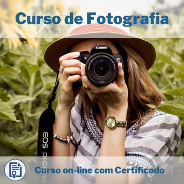 Imagem de Curso Online em videoaula de Fotografia com Certificado + 2 brindes