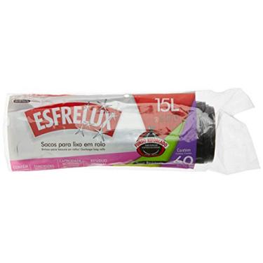 Imagem de Sacos Para Lixo, em Rolo Economico, 15L, Esfrelux