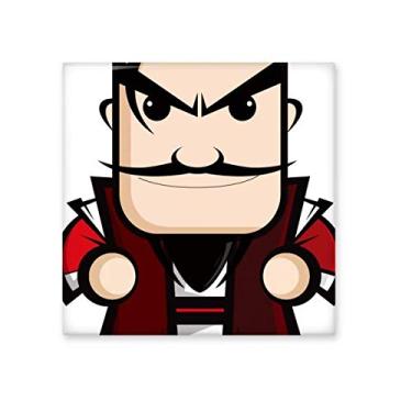 Imagem de China obra-prima chinesa chaogai desenho cerâmica azulejo brilhante decalque pedra adorna tijolo vitrificado