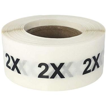 Imagem de Etiquetas de tamanho moderno redondas transparentes de 1,9 cm, 2x, 3/4" Circle
