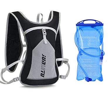Imagem de Mochila de hidratação para corrida em trilha, mochila de corrida, mochila de ciclismo, maratona portátil, ultraleve para caminhadas 5L