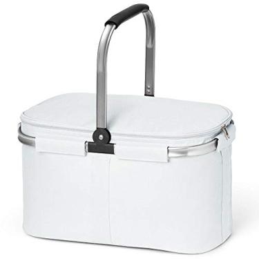 Imagem de Bolsa Térmica 14 Litros Flexível Lux TopGet (Branco)