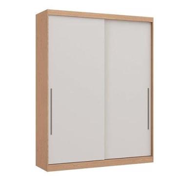 Imagem de Guarda Roupa 2 Portas 2 Gavetas Elegance Móveis Castro Angelin/blanc