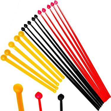 Imagem de SuperDosing Micro colher sem estática pacote variado de 6 miligramas - colheres de medição de 30 mg pacote com 15. Resistente para medição fácil e sem bagunça de suplemento nootrópico em pó. 3