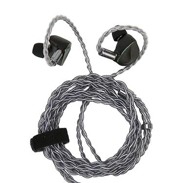 Imagem de Cabo de fone de ouvido de 0,78 mm de 2 pinos, 11,6 mm PZT 12 mm Dynamic Driver Fones de ouvido com fio de condução óssea com cabo destacável (plugue de 3,5 mm)