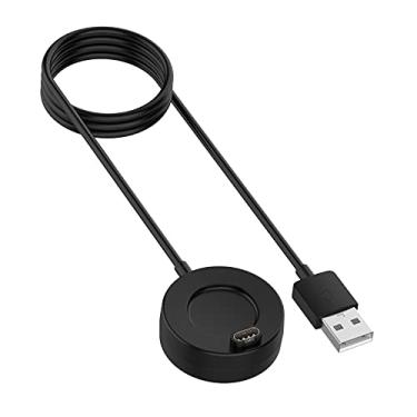Imagem de Ronyme Carregador de substituição Cabo USB Cradle para Garmin Forerunner 945 935 245 45 45S 645M Instinto Relógio Maré Nova