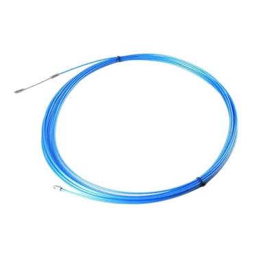 Imagem de ＫＬＫＣＭＳ Extrator de fio elétrico, ferramenta extrator de fios, dispositivo de rosqueamento para parede de canto estreito, instalação de fiação elétrica, teto, 10 metros