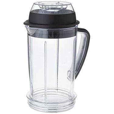 Imagem de NutriBullet Jarra RX SouperBlast com tampa de 2 peças, um litro, transparente/preto