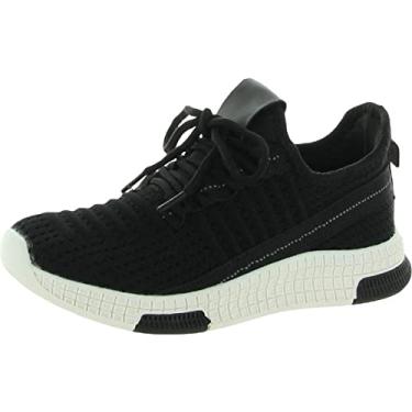 Imagem de Steve Madden Tênis infantil unissex Bmaximaa, Preto, 4 Big Kid