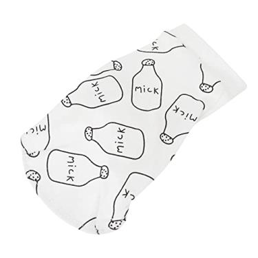 Imagem de Toddmomy Camiseta Gato Sem Pelos Camisolas De Cachorrinho Vestido Para o Verão Jaqueta De Primavera Para Animais De Estimação Camisas De Cachorro Top Fofo Chefe Algodão Brilho Labial Branco