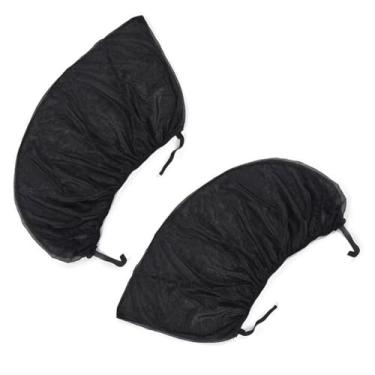 Imagem de Capa de Janela Lateral, Guarda-sóis Multifuncionais Respiráveis ​​fáceis de Usar para Porta de Carro para Veículo (Traseira)